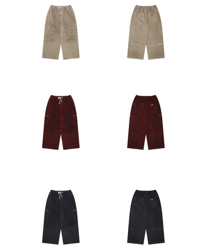 バギーシルエット ダメージ加工 カーゴパンツ XXK4382【MASONPRINCE】【2025AW】