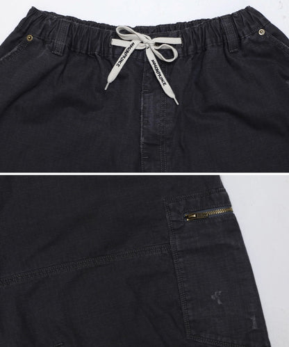 バギーシルエット ダメージ加工 カーゴパンツ XXK4382【MASONPRINCE】【2025AW】